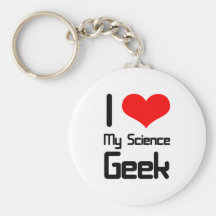 Liebe I mein Wissenschaft Geek Schlüsselbänder