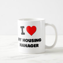 Liebe I mein Wohnungs-Manager Tassen
