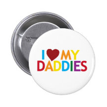 Liebe I meine Vatis Anstecknadelbutton