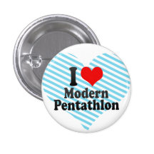 Liebe I moderner Pentathlon Button