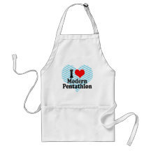 Liebe I moderner Pentathlon Schürzen