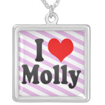 Liebe I Molly Personalisierte Halskette