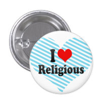 Liebe I religiös Buttons