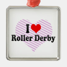 Liebe I Rolle Derby Weihnachtsbaum Ornament