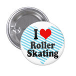 Liebe I Rollen-Skaten Buttons