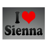 Liebe I Sienna postkarten