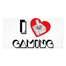 Liebe I Spiel Photo Karten Vorlage