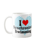 Liebe I synchronisierte Schwimmen tassen