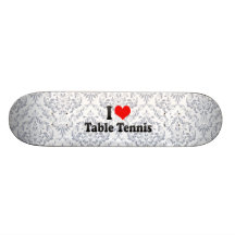Liebe I Tischtennis Skateboarddeck