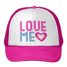 LIEBE ICH HUT BASEBALLKAPPEN