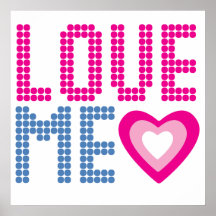 LIEBE ICH PLAKAT