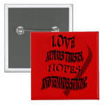Liebe immer anstecknadel