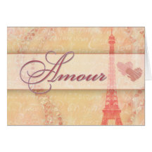 Liebe in Paris Karten