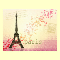Liebe in Turm Paris Eiffel poster