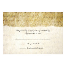 Liebe ist geduldiges Vintages Hochzeit UAWG für Qu Individuelle Ankündigungen