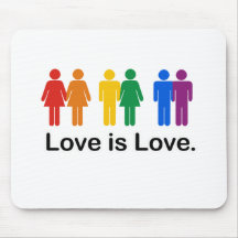 Liebe ist Liebe Mauspads