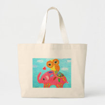 Liebe ist wie ein Elefant Tasche