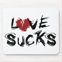 Liebe ist zum Kotzen Mauspad
