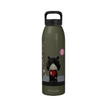 Liebe Kokeshi Flasche Trinkflasche