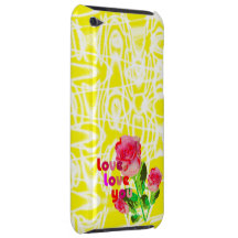 Liebe, Liebe Sie Barely There iPod Hüllen