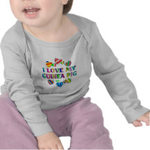 Liebe mein Meerschweinchen T-shirts