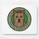 Liebe mein Yorkie Mousepad
