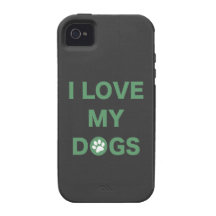 Liebe meine Hunde iPhone 4/4S Cover