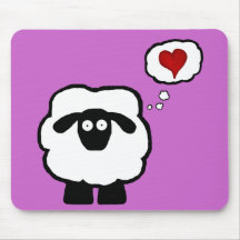 Liebe-Mutterschaf Mousepad