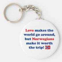 Liebe-Norweger Schlüsselband