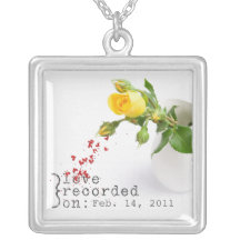 Liebe notiertes an. .necklace selbst gestaltete halskette