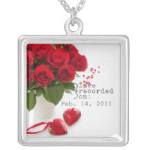 Liebe notiertes an. .necklace personalisierte halskette