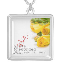 Liebe notiertes an. .necklace halskette