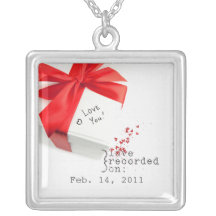 Liebe notiertes an. .necklace halsketten