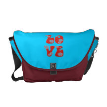 LIEBE Rickshaw-Bote-Tasche Kuriertaschen
