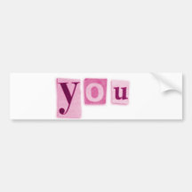Liebe Sie in den rosa Aufklebern Auto Sticker