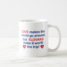 Liebe Slovaks Tee Tassen