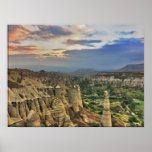 Liebe-Tal-Schlucht in Cappadocia Plakatdruck