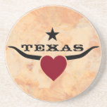 Liebe Texas Getränkeuntersetzer