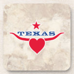 Liebe Texas Getränke Untersetzer
