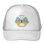 LIEBE U. FRIEDENSschmetterling Baseballkappe