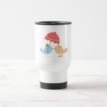 Liebe-Vogel-Romance Geschenke Tasse