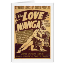 Liebe Wanga Grußkarte