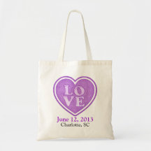 Liebe-Wedding Gast-Taschen-Taschen-Bevorzugung
