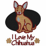 LiebeChihuahua Besticktes Hoodie