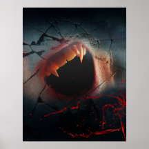 LiebeHurts, blutiger Vampire-Biss Plakate