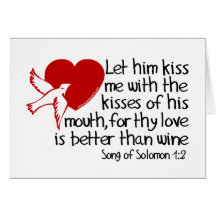 Lied von Solomon 1:2 Karten
