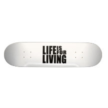 LIFEISFORLIVING+SCHWARZES+STOSS PERSONALISIERTES DECK