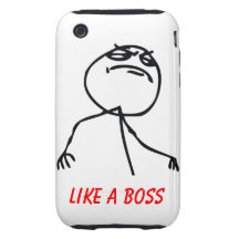 Like a Boss Tough iPhone 3 Cover