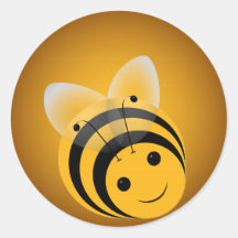 Lil Bienen-Aufkleber