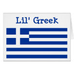 Lil griechische Gruß-Karte